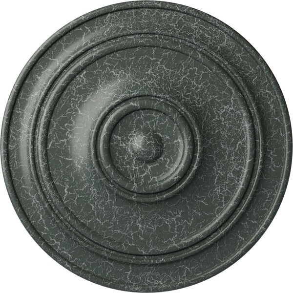 Ekena Millwork Small Classic Ceiling Medallion (Canopies up to 10"), 40 1/4"OD x 3 1/8"P, Athenian Green Crackle CM40CLAGC - main
